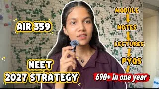 Thumbnail: Watch this before starting preparation for NEET 2027 | Guide by AIR 359 ⭐️
