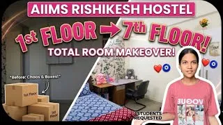 Thumbnail: The Hostel Room Upgrade I Was Waiting For! ✨|AIIMS|Room shifting vlog