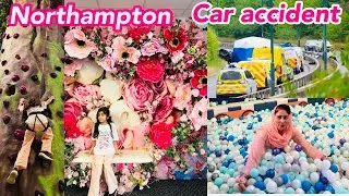 Thumbnail: Travel vlog luton to Northampton | Lots of Fun for Families | Accident on M1| Riverside Hub ♥️
