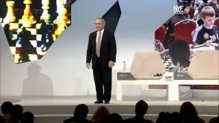 Thumbnail: Garry Kasparov address at the NY Forum in Gabon. May, 2014