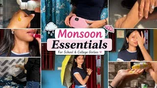 Thumbnail: Monsoon Must Have & Hacks for School/College Girlies😍🌧️🌽#school #monsoon #afterschool 