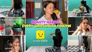 Thumbnail: 2 MIN BEAUTY TIPS Every Girl Should Follow😍💸🛁#morningroutine #school #college #beautytips #summer 