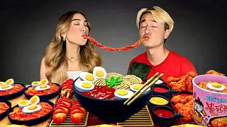 Thumbnail: ROBLOX MUKBANG DATE vs IN REAL LIFE ASMR!