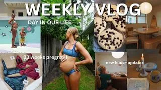 Thumbnail: DAY IN MY LIFE: 33 WEEKS PREGNANT + new house updates!:)