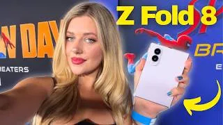 Thumbnail: I Took the Galaxy Z Fold 8 to the Spider-Man: Brand New Day Premiere