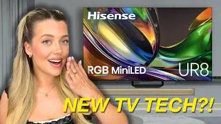 Thumbnail: I Upgraded My TV... Here's What I Learned | Hisense UR8 RGB MiniLED