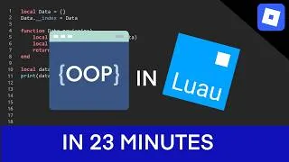 Thumbnail: All Of Object Oriented Programming In Lua(u) in 23 Minutes