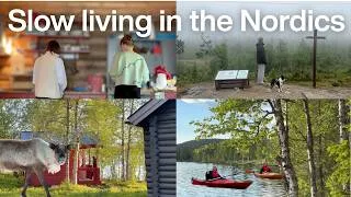Thumbnail: Off grid cottage weekend to regulate my nervous system in the Finnish countryside in Lapland