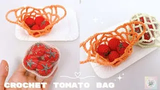 Thumbnail: Crochet Tomato Bag 🍅✨ Hướng Dẫn Móc Túi Lưới Và Cà Chua Mini