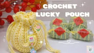 Thumbnail: From Yarn to a Tiny Handmade Lucky Pouch | Katee DIY