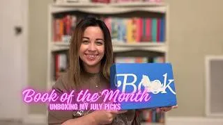 Thumbnail: book of the month: july book unboxing