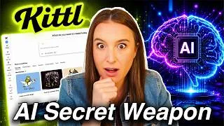 Thumbnail: The BRAND NEW AI Tool Everyone Needs to Know About (Kittl Agentic AI)