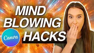 Thumbnail: 10 INSANE Canva Hacks to Turn Your Designs Pro-Level 🤯