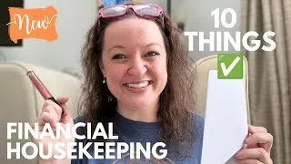 Thumbnail: Financial Housekeeping Checklist: Clean Up Your Finances ✅ 