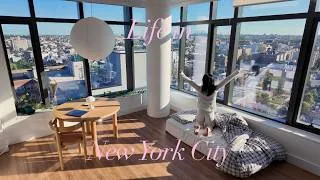 Thumbnail: LIVING ALONE DIARIES: nyc apartment, day in the life of a content creator in New York