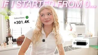 Thumbnail: how to start & grow a SUCCESSFUL youtube channel in 2026!!