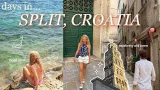 Thumbnail: summer in CROATIA 🇭🇷 what to see, eat & do in SPLIT! (blue lagoon, island hopping & more)