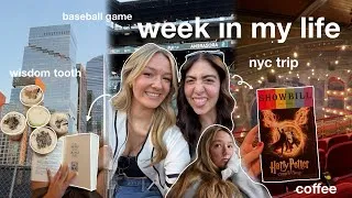 Thumbnail: week in my life 04:🚕✨⭐️⚾️NYC, baseball game, wisdom tooth