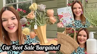 Thumbnail: Car Boot Sale Haul | Amazing Bargains | The White Company | Vintage Finds | Kate McCabe 