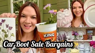 Thumbnail: Car Boot Sale Haul | Home & Garden Haul | Plant Haul | Car Boot Sale | Kate McCabe