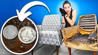 Thumbnail: Found TREASURE in a chair! And then restoration.