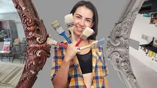 Thumbnail: Restoration of a vintage mirror. 2 days and it is better new.