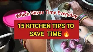 Thumbnail: 15 Smart Kitchen Tips For Indian Cooking/Save Time In Kitchen #kitchenhacks #kitchentips #kitchen 