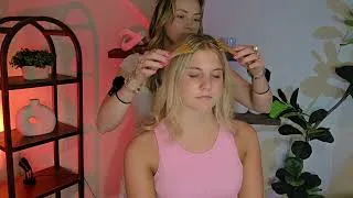 Thumbnail: ASMR Hair Play & Back Scratching | Brush Sounds, Tingles