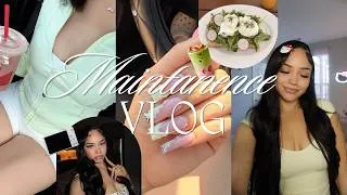 Thumbnail: MAINTANENCE VLOG | NAILS | LASHES | HAIR | SKIN | MAKEUP