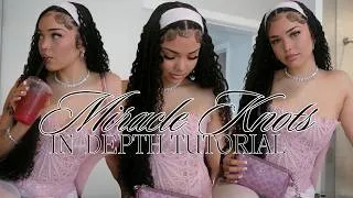 Thumbnail: MIRACLE KNOTS || IN DEPTH TUTORIAL || FT. HOT BRAIDS CROCHET HAIR