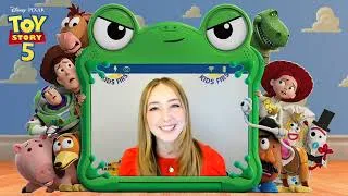 Thumbnail: Katherine Schell talks to Forky (Tony Hale) about Toy Story 5