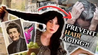 Thumbnail: Why Grey Hair is Preventable (science and topical treatments!)
