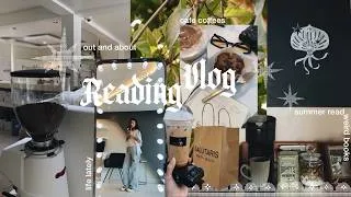 Thumbnail: reading vlog ✸ recent reads, cafes, granny's house ➤011