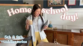 Thumbnail: Homeschool day || first high school lab dissection + struggling to finish out the school year 