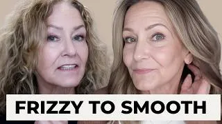 Thumbnail: How I BlowOut My Dry, Frizzy Mature Hair Smooth Soft and Effortless