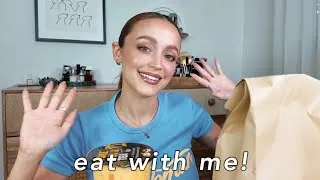 Thumbnail: EAT WITH ME! Life Update, Work, Books + Anxiety