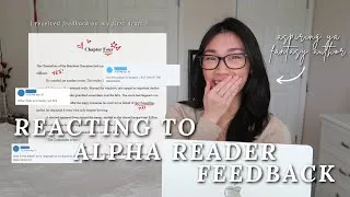 Thumbnail: reacting to alpha reader feedback… | first draft of ya fantasy