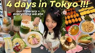 Thumbnail: TOKYO TRAVEL VLOG 2026 🌸 our itinerary, food tour, tsukiji fish market, best coffee