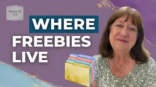 Thumbnail: How to Organize Freebies in Google Drive