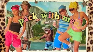 Thumbnail: PACK WITH ME ★ yosemite hiking outfits + everything i'm bringing for camping 🐻🌲🇺🇸