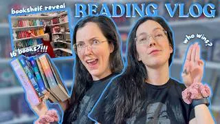 Thumbnail: Final Battle Reading Vlog & New BOOKSHELF TOUR ☀️ Sunrise on the Readathon