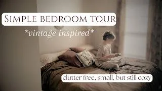 Thumbnail: How we create a cozy and clutter free bedroom in our small home | cozy minimalism