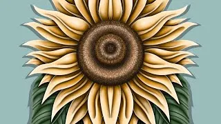 Thumbnail: Sunflower #Procreate Process - UNCUT