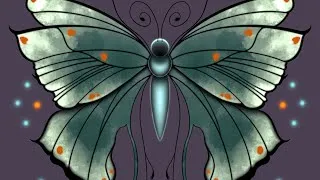 Thumbnail: Butterfly 1 #procreateart