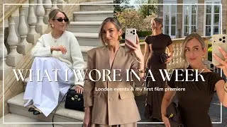 Thumbnail: What I wore in a week & my first film premiere| Katie Peake 