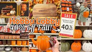 Thumbnail: The Wait Is OVER! 🍂 Hobby Lobby Fall is FINALLY 40% OFF!