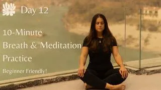 Thumbnail: 10-Minute Breath & Meditation Practice for Balance | The Daily Seat Day 12