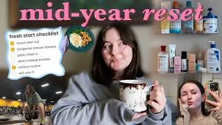 Thumbnail: mid-year *refresh* 🧚🏻🫧🧺 closet organization, fitness routine, goals check in, + more