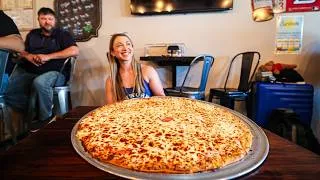 Thumbnail: Trying That Viral Pizza Challenge With A MASSIVE Jackpot | West Main Pizza