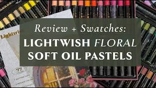 Thumbnail: Lightwish Floral Theme Soft Oil Pastels - Review and SWATCHES 😍